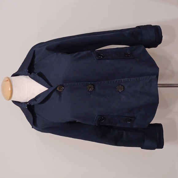 Jacob Navy Cotton Blend Spring Jacket- Sz. XS - Picture 12 of 12